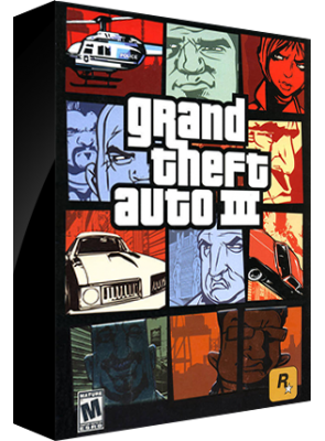 Grand Theft Auto III Box